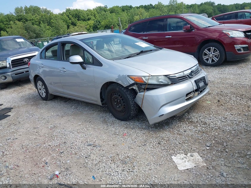 2012 HONDA CIVIC LX