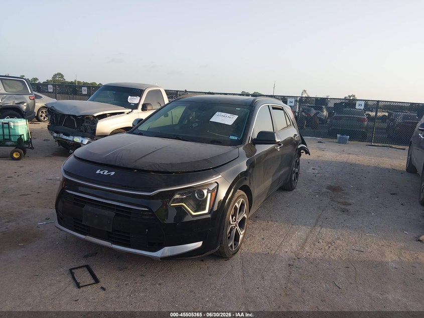 Vin: kndcr3le3p5051758, lot: 46003581, kia niro ex touring 20232