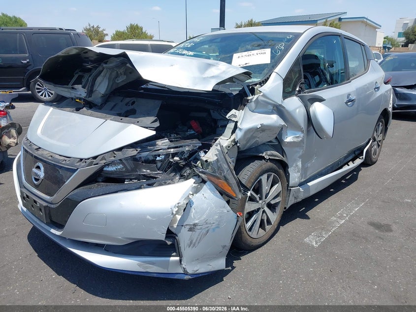 Vin: 1n4bz1bp0lc307238, lot: 46003605, nissan leaf s plus 62 kwh 20202