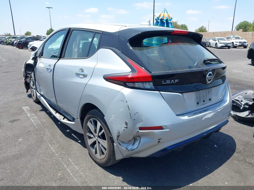 Vin: 1n4bz1bp0lc307238, lot: 46003605, nissan leaf s plus 62 kwh 20203