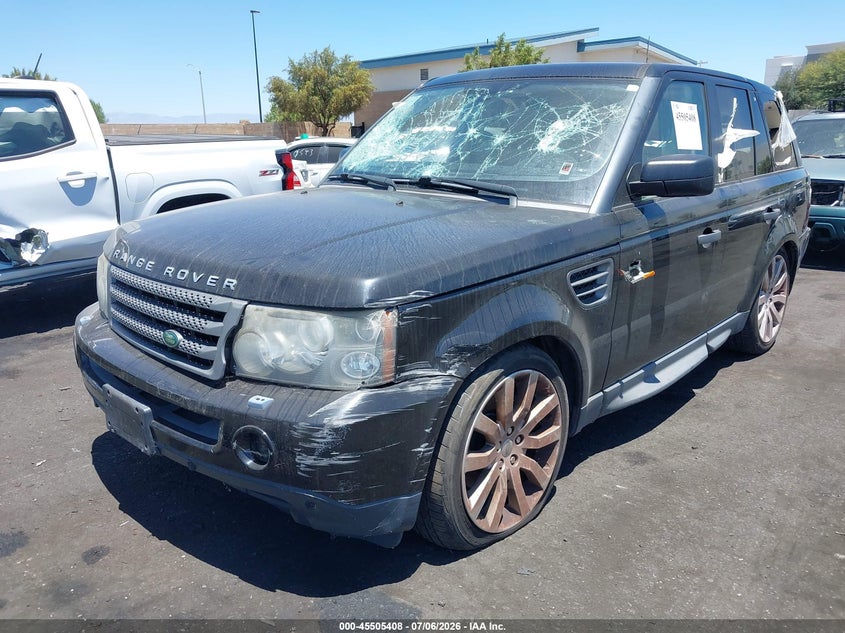 2006 Land Rover Range Rover Sport Hse, По колу, IAAI, VIN SALSF254X6A918266 — фото 2