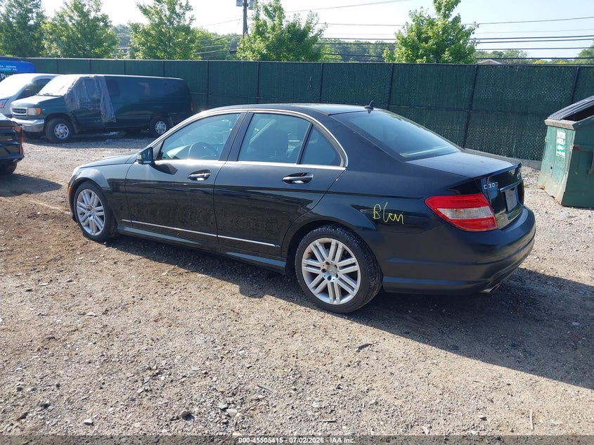 2009 MERCEDES-BENZ C 300 auction photo 3