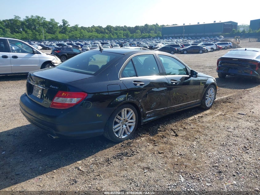 2009 MERCEDES-BENZ C 300 auction photo 4