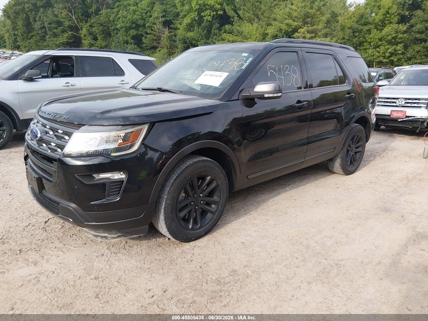 2018 FORD EXPLORER auction photo 2