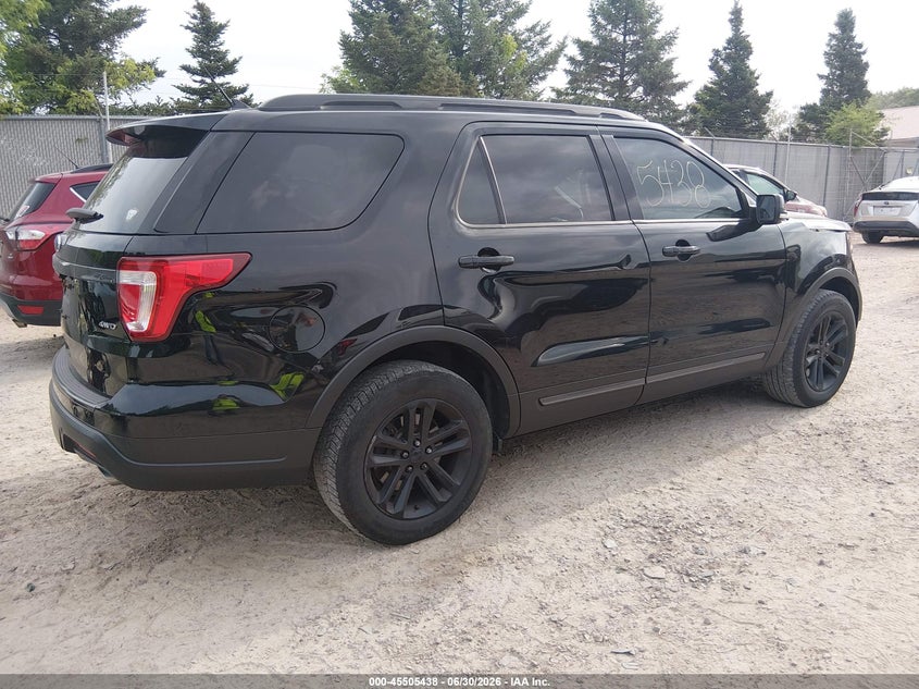 2018 FORD EXPLORER auction photo 4