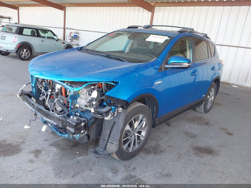 2017 TOYOTA RAV4 HYBRID auction photo 2