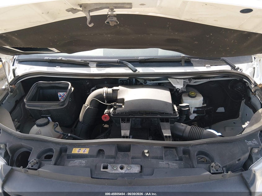 2022 Mercedes-Benz Sprinter 2500 Standard Roof I4 VIN: W1Y40BHYXNT108988 Lot: 45505454