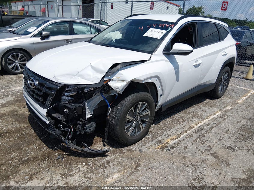 2022 HYUNDAI TUCSON HYBRID auction photo 2