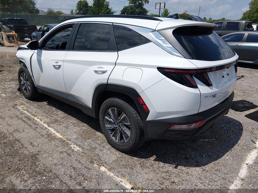 2022 HYUNDAI TUCSON HYBRID auction photo 3