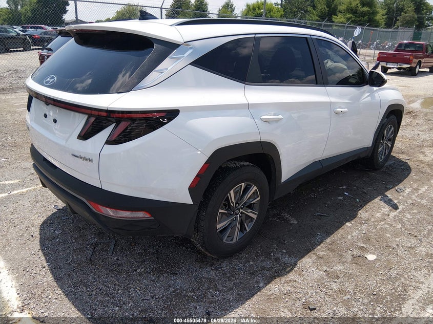 2022 HYUNDAI TUCSON HYBRID auction photo 4