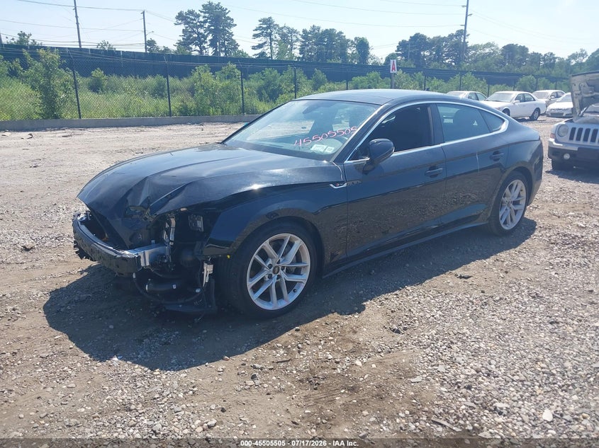 Vin: waudacf55ra017366, lot: 46003721, audi a5 sportback premium 45 tfsi s line quattro s tronic 20242