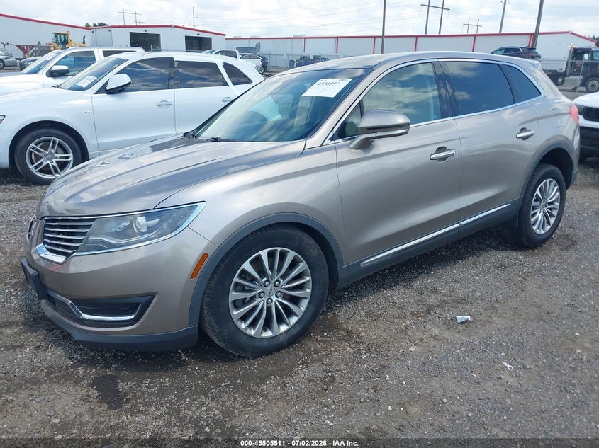 Vin: 2lmpj8kr7jbl38064, lot: 46003727, lincoln mkx select 20182