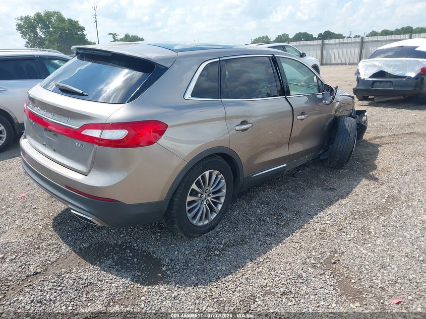 Vin: 2lmpj8kr7jbl38064, lot: 46003727, lincoln mkx select 20184
