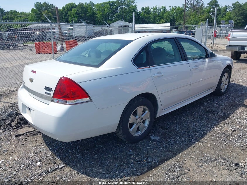 2011 CHEVROLET IMPALA SEDAN 3.5L V-6 VVT, 211HP