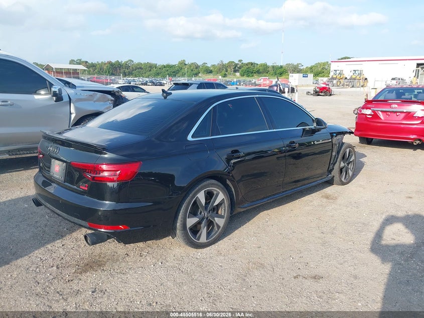 Vin: wauenaf42hn006255, lot: 46003732, audi a4 premium plus 20174