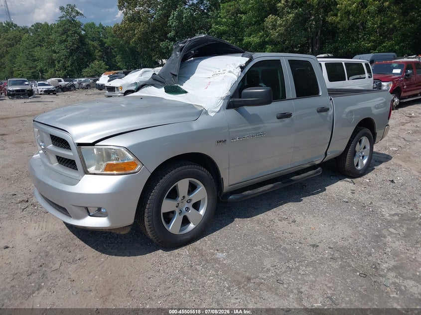Vin: 1c6rd6ft9cs242530, lot: 46003734, ram 1500 express 20122