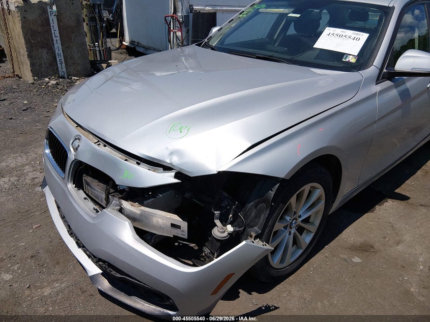 BMW 320I 2018 VIN WBA8E5G53JNU46339