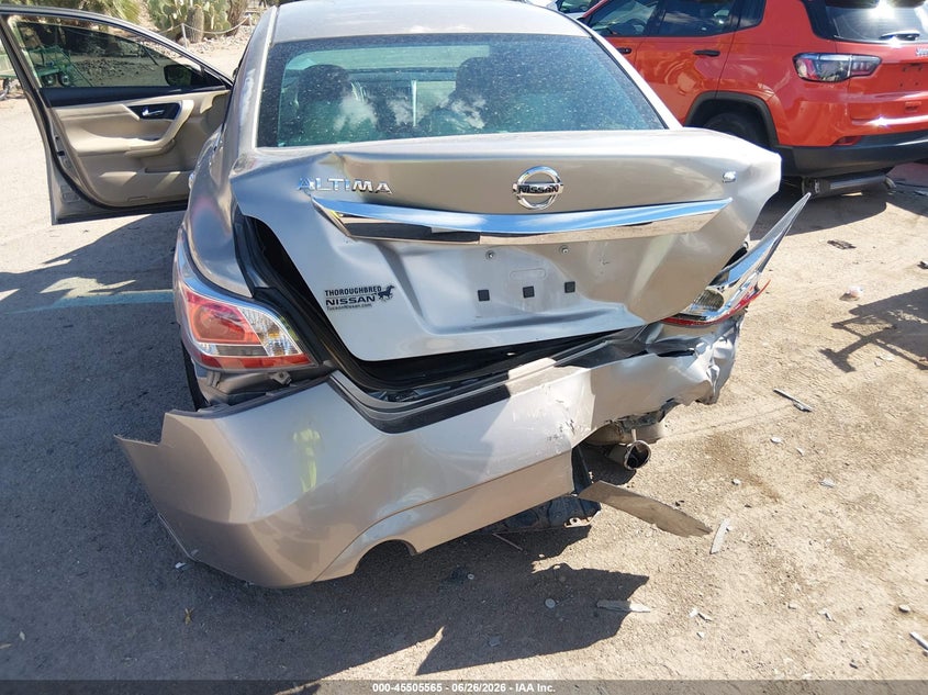 2015 NISSAN ALTIMA SEDAN 2.5L I-4 DOHC, VVT, 182HP