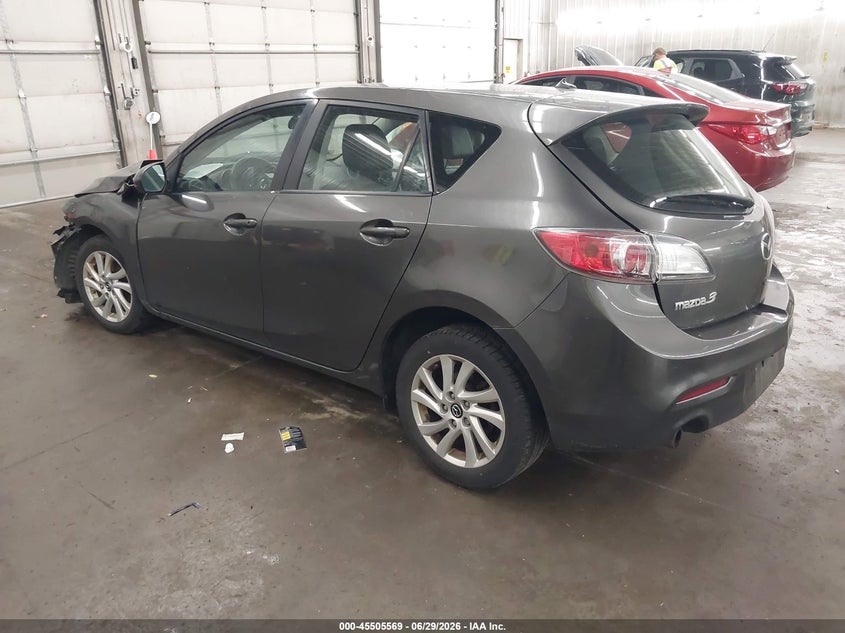 Vin: jm1bl1m78d1770296, lot: 46003785, mazda mazda3 i grand touring 20133