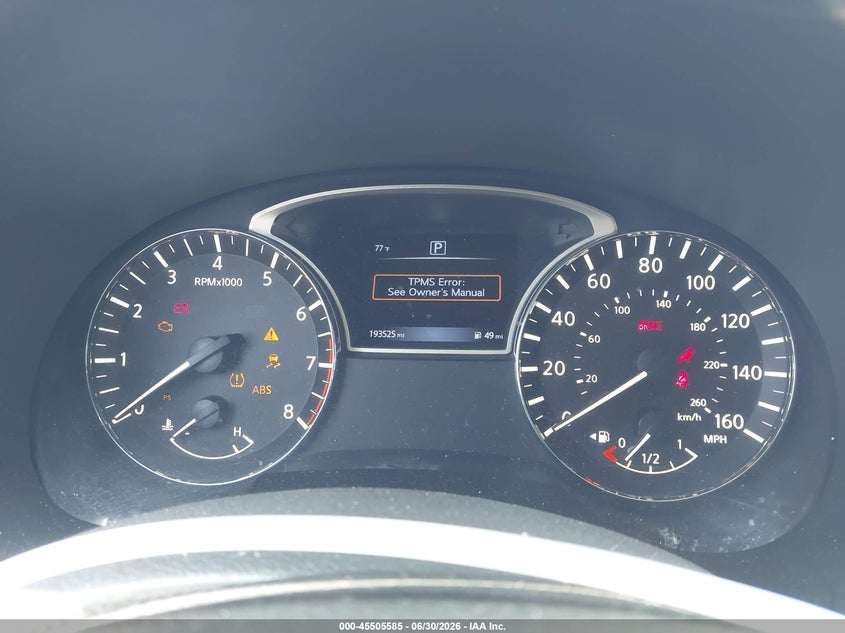 2016 NISSAN ALTIMA auction photo 7