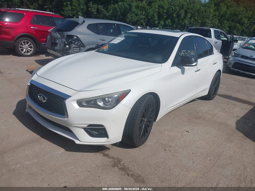 2018 INFINITI Q50 auction photo 2