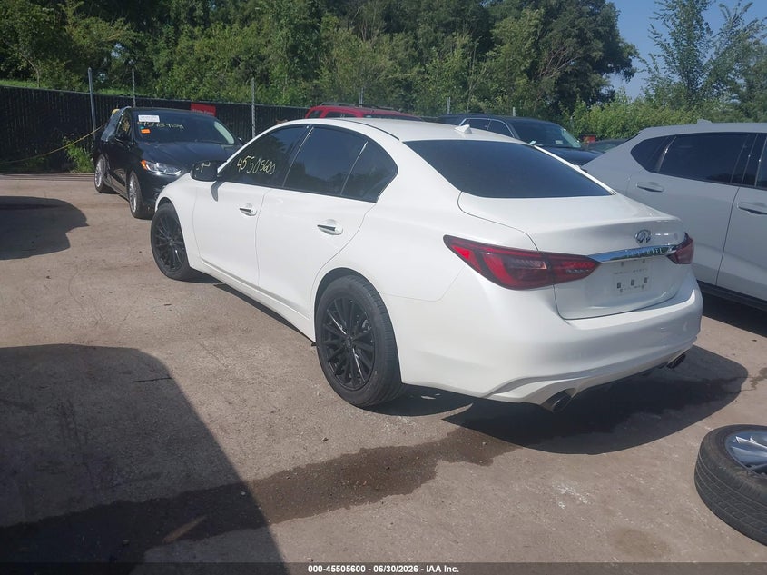 2018 INFINITI Q50 auction photo 3