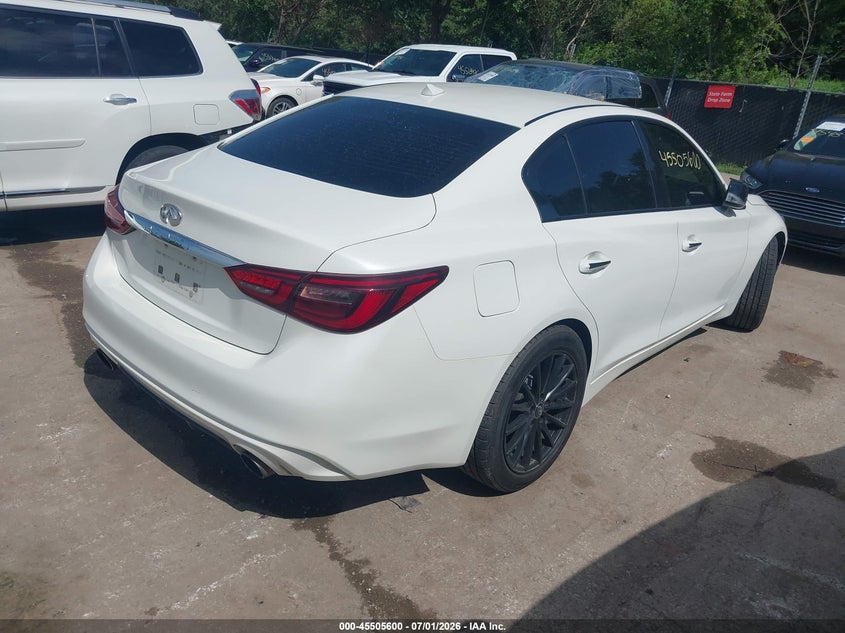 2018 INFINITI Q50 auction photo 4