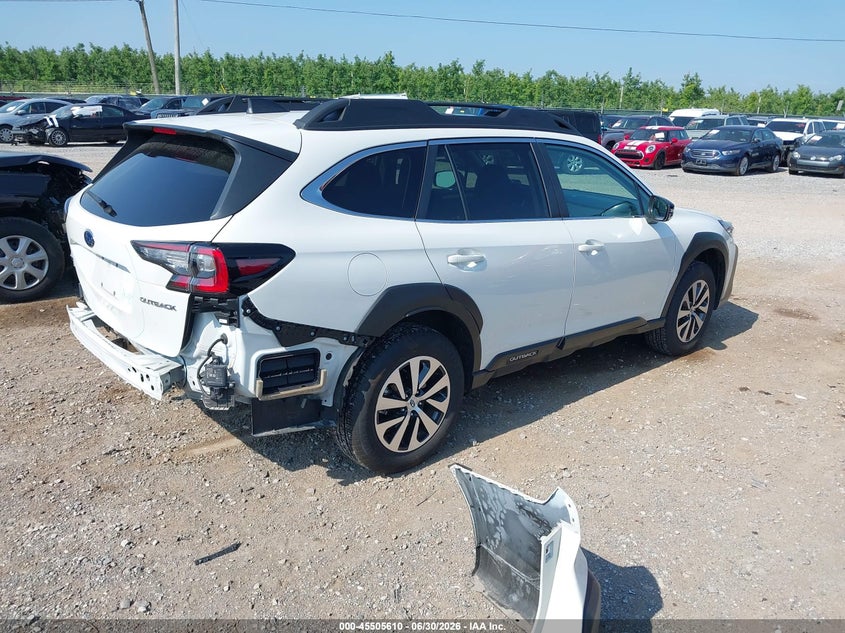 2025 SUBARU OUTBACK auction photo 4