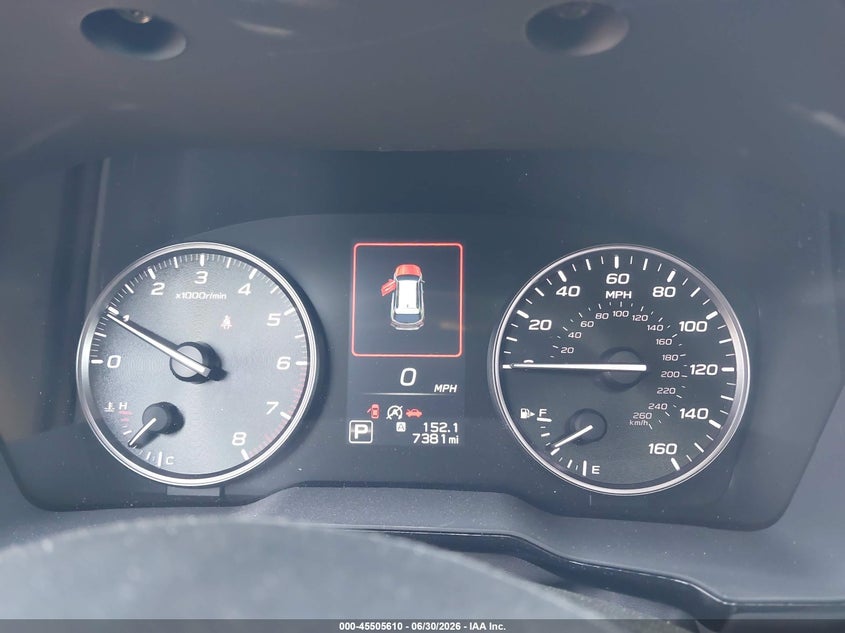 2025 SUBARU OUTBACK auction photo 7
