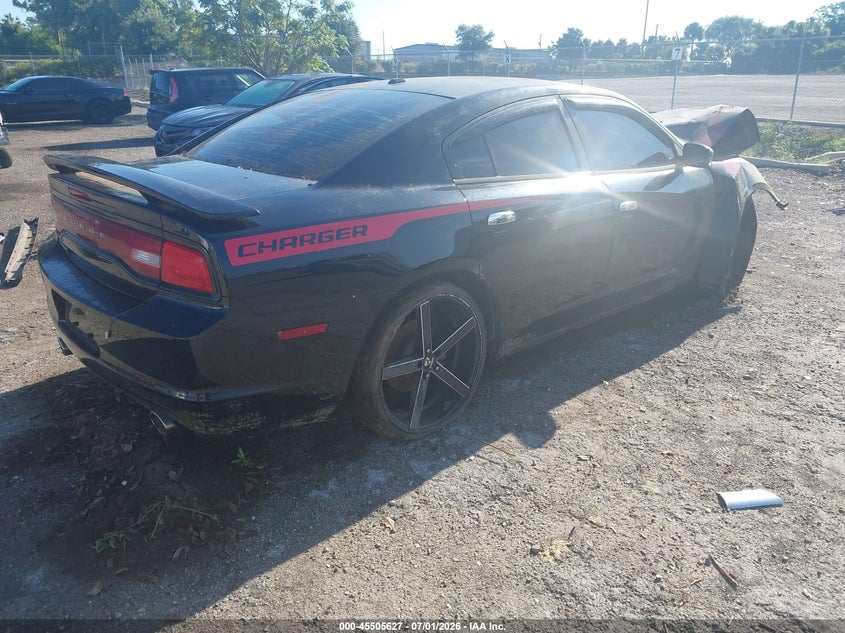 2013 DODGE CHARGER auction photo 4