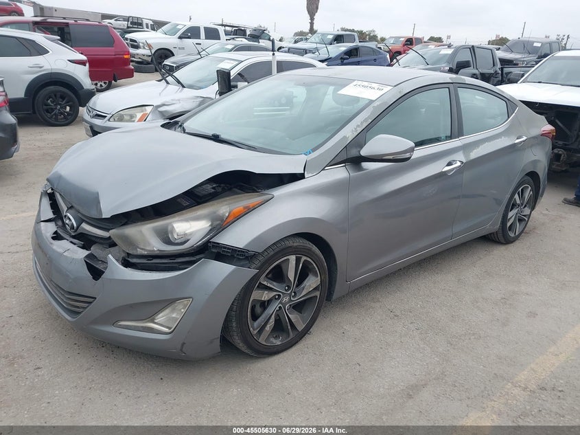 2015 Hyundai Elantra Limited KMHDH4AE6FU301249 photo 1