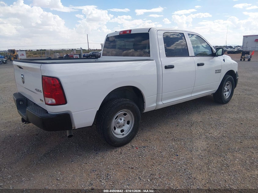 Vin: 1c6rr7kg6js315852, lot: 46003858, ram 1500 tradesman  4x4 5'7 box 20184