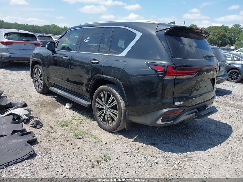Vin: jtjgb7cx7r4064601, lot: 46003884, lexus lx 600 luxury 20243