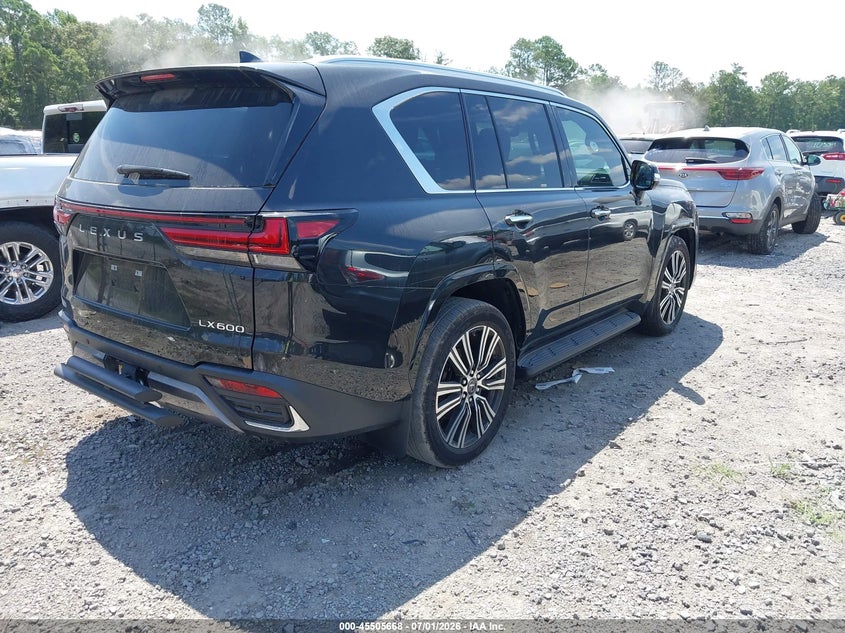 Vin: jtjgb7cx7r4064601, lot: 46003884, lexus lx 600 luxury 20244