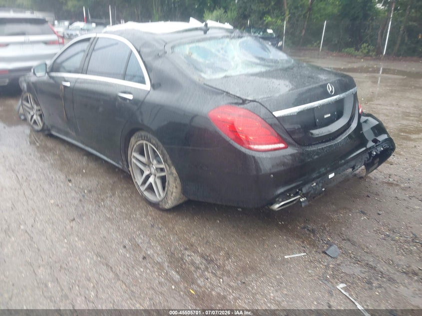 2016 MERCEDES-BENZ S 550 auction photo 3