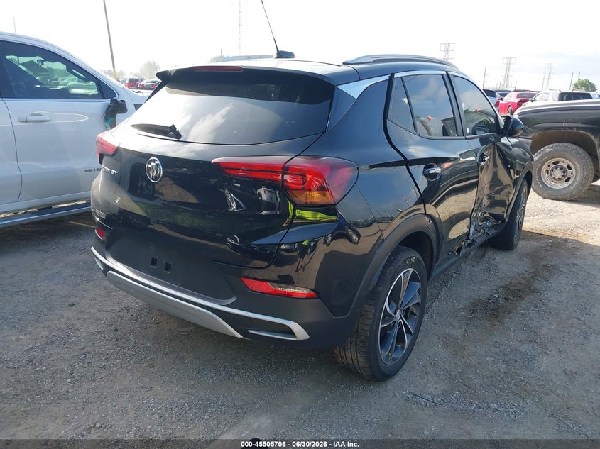 Vin: kl4mmds24pb051473, lot: 46003922, buick encore gx select fwd 20234