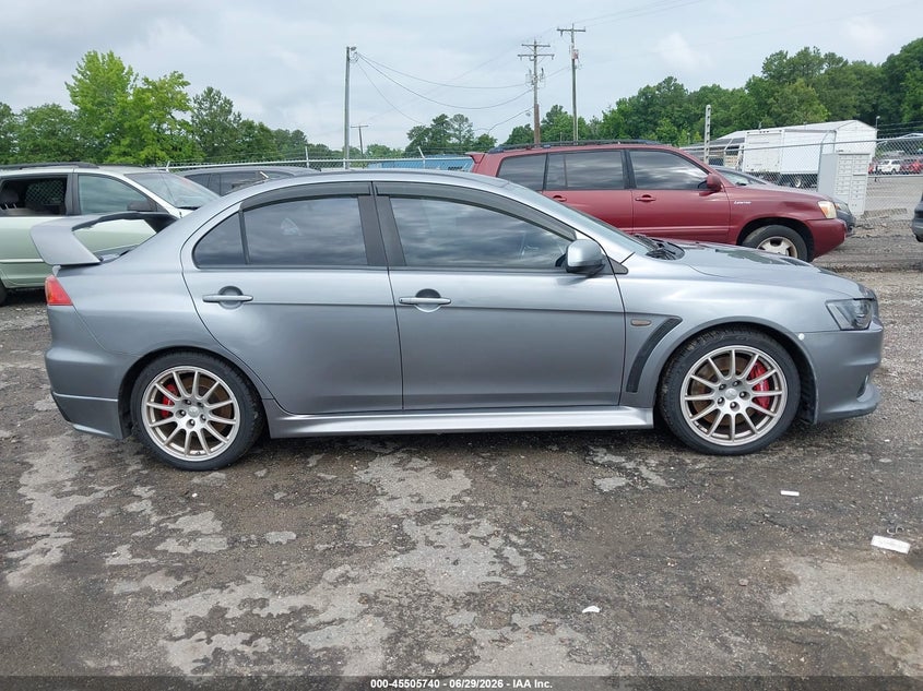 2015 MITSUBISHI LANCER EVOLUTION SEDAN 2.0L I-4 DOHC, VVT, TURBO, 303HP