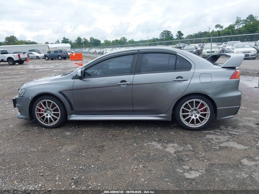 2015 MITSUBISHI LANCER EVOLUTION SEDAN 2.0L I-4 DOHC, VVT, TURBO, 303HP