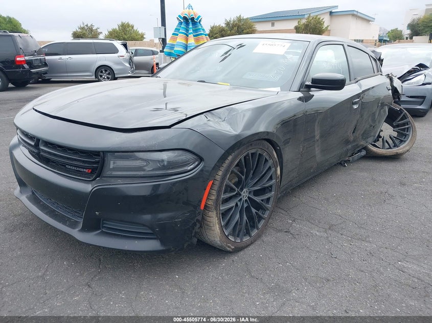 2019 Dodge Charger, Удар сзади, IAAI, VIN 2C3CDXBG8KH692645 — фото 2
