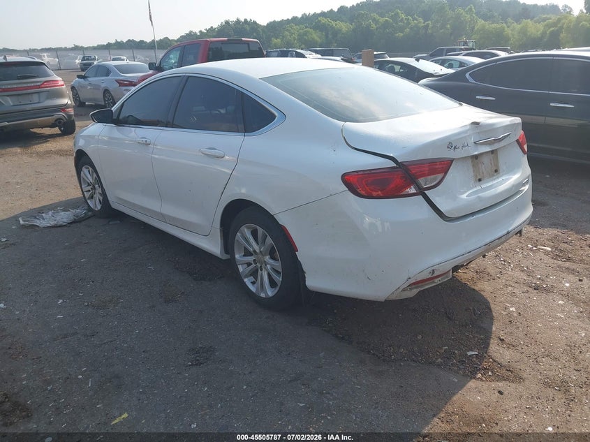 2015 CHRYSLER 200 auction photo 3