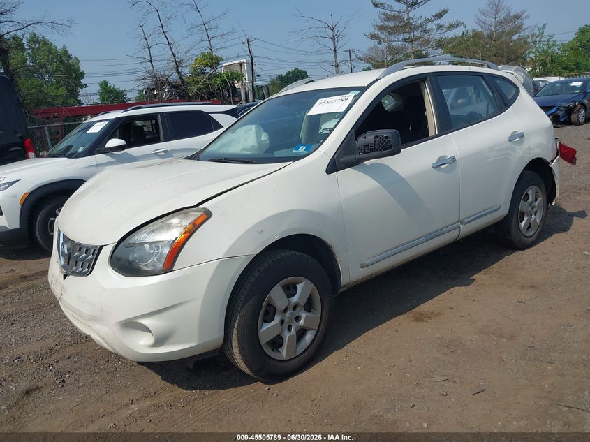 2015 Nissan Rogue, Удар спереди, IAAI, VIN JN8AS5MT7FW156451 — фото 2