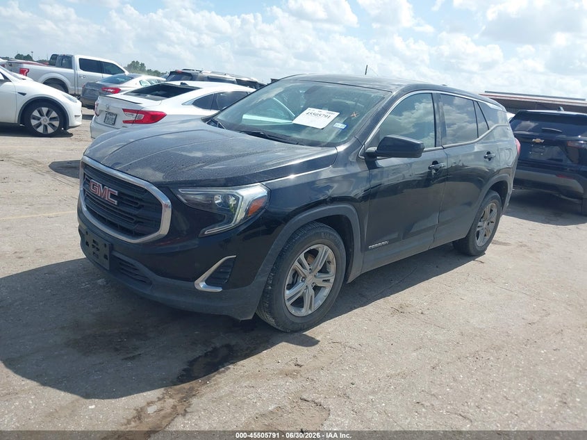 2019 GMC Terrain, Удар сзади, IAAI, VIN 3GKALMEV9KL328468 — фото 2