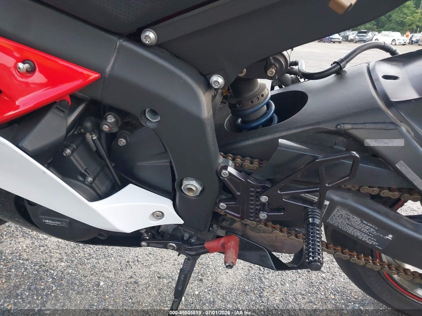 2008 Yamaha Yzfr6 VIN: JYARJ16E18A007814 Lot: 45505819