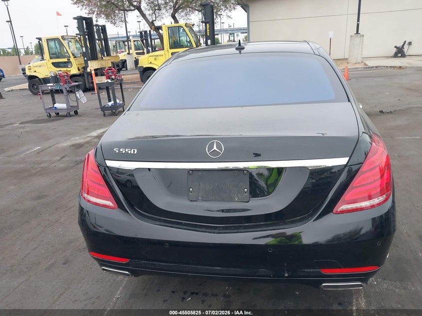 2015 Mercedes-Benz S 550 VIN: WDDUG8CB2FA164495 Lot: 45505825