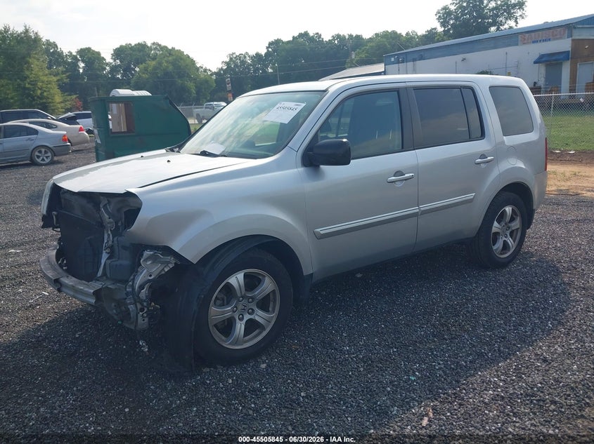 2014 Honda Pilot Ex-L 5FNYF3H5XEB017612 photo 1