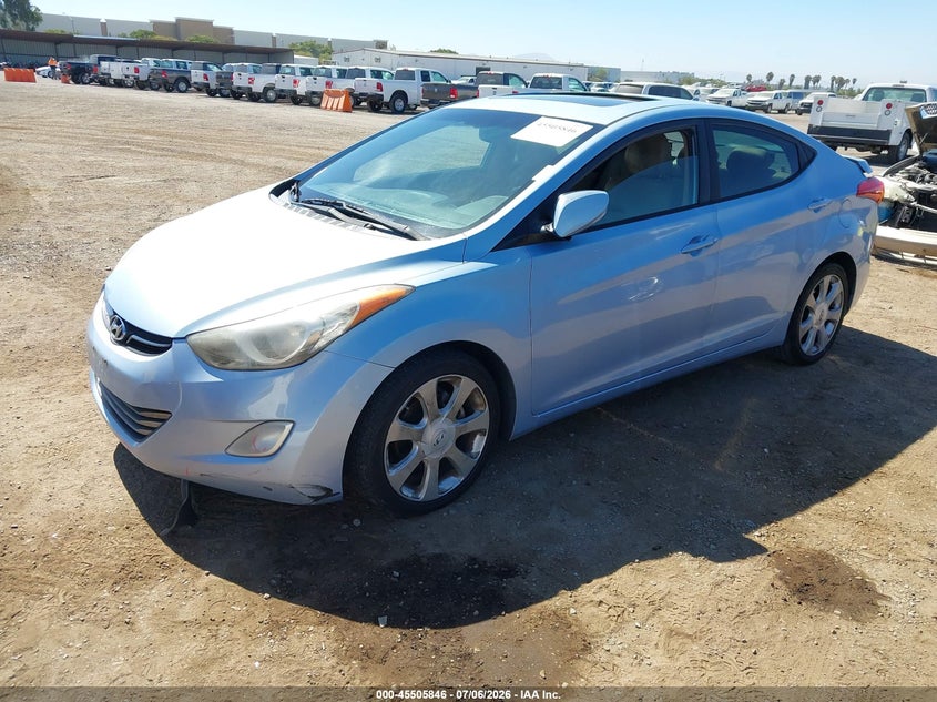 2011 Hyundai Elantra Limited (Ulsan Plant) KMHDH4AE9BU156797 photo 1
