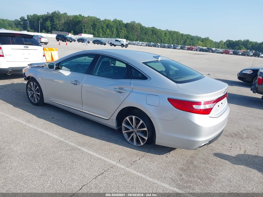 Vin: kmhfg4jg8ha577871, lot: 46004067, hyundai azera 20173