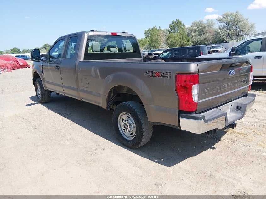 2020 FORD F250 PICKUP 6.2L V-8 VVT, 385HP