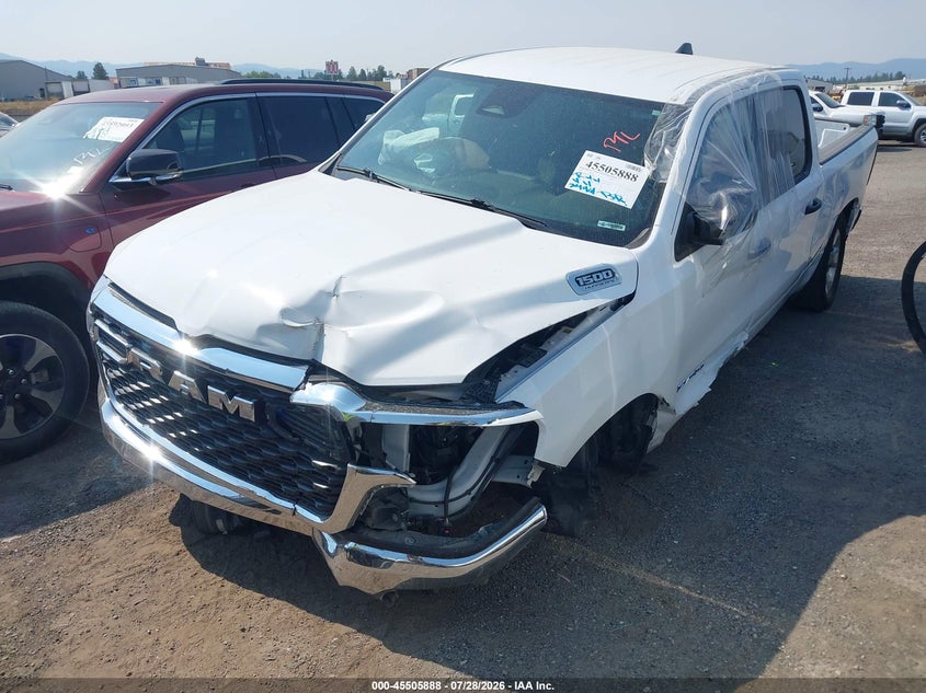 Vin: 1c6srfnp9tn232487, lot: 46004104, ram 1500 tradesman  4x4 6'4 box 20262