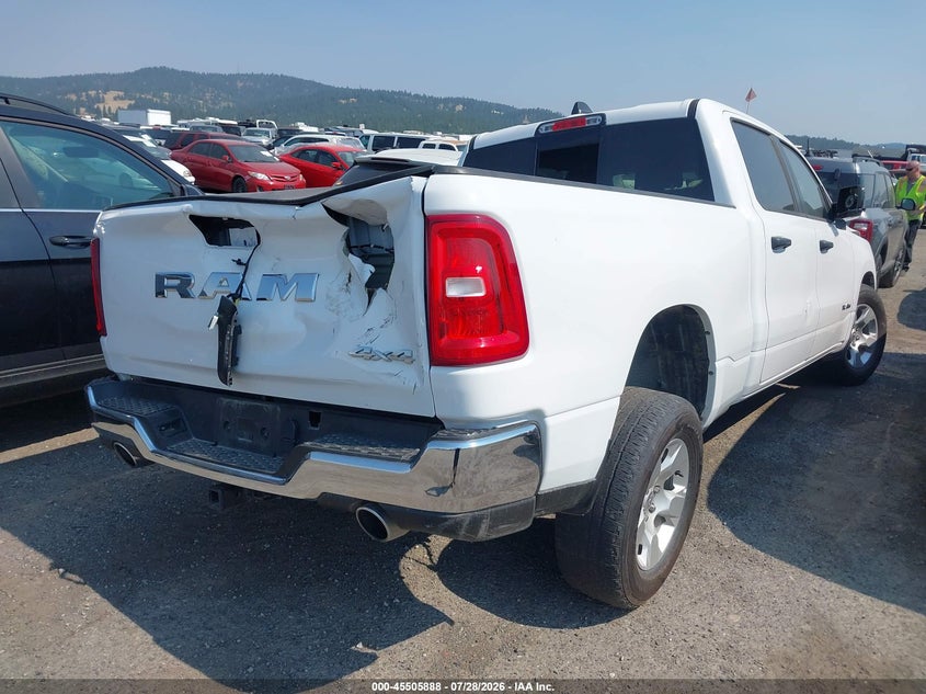 Vin: 1c6srfnp9tn232487, lot: 46004104, ram 1500 tradesman  4x4 6'4 box 20264